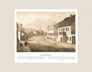 Piła - Napoleon Orda- reprint w passpartout